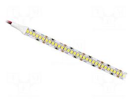 LED tape | white cold | Case (mm): 2835 | LED/m: 120 | 10mm | white PCB