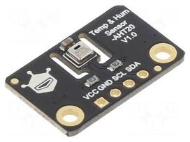 Sensor: atmospheric | temperature,humidity | I2C | 2÷5VDC | IC: AHT20