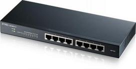 ZYXEL GS1900-8 V2, 8 PORT GBE L2 SMART SWITCH, DESKTOP, FANLESS (5Y WARRANTY)