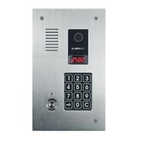 CP-2523TR ~ Daudzabonentu audio domofona ieejas panelis ar TM un RFID nolasītāju zemapmetuma Laskomex