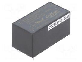 Converter: AC/DC | 4W | Uin: 85÷305VAC,120÷431VDC | Uout: 15VDC | 81%