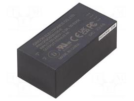 Converter: AC/DC | 36W | Uin: 90÷264VAC,120÷370VDC | Uout: 15VDC | 88%