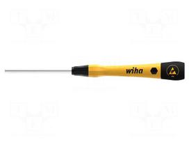 Screwdriver: precision | 6-angles socket | HEX 4mm | ESD