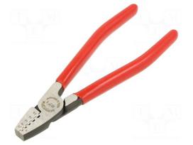 Tool: for crimping | insulated connectors | 0.25÷2.5mm2
