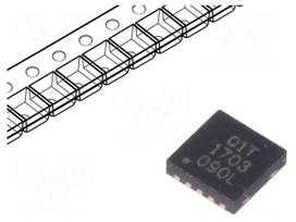 IC: driver | H-bridge | stepper motor controller | DFN10 | 400mA | Ch: 4