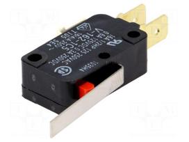 Microswitch SNAP ACTION | 16A/250VAC | 0.6A/125VDC | with lever