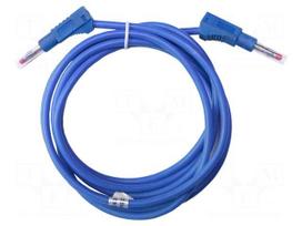Test lead: single | 45A | banana plug 4mm,both sides | insulated