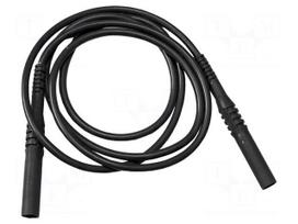 Test lead | 20A | banana plug 4mm,both sides | insulated | Len: 1m