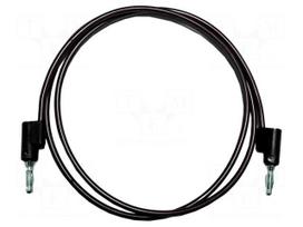 Test lead | 15A | banana plug 4mm,both sides | Urated: 1kV | Len: 0.6m