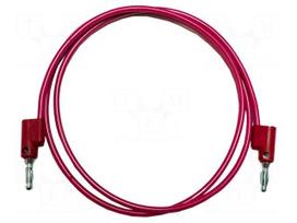 Test lead | 15A | banana plug 4mm,both sides | Urated: 1kV | Len: 1.5m