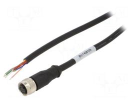 Cable: for sensors/automation | PIN: 8 | M12 female | straight | 2m