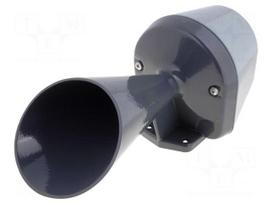 Signaller: sound | membrane siren | 230VAC | 100dB | HTG | IP65 | 0.1A