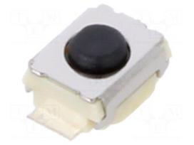 Microswitch TACT | SPST-NO | Pos: 2 | 0.05A/24VDC | SMT | none | 1.5N