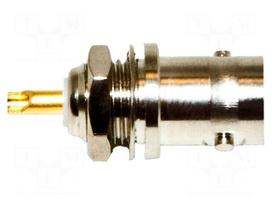 Laboratory connector: BNC | female | 50Ω | 30VAC | 60VDC | -65÷165°C
