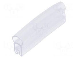 Markers | 2.5÷5mm | PVC | transparent | -30÷60°C | PT+10 | UL94V-0 | W: 5mm