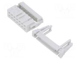Connector: IDC | socket | female | PIN: 14 | straight | 2.54mm | -65÷105°C