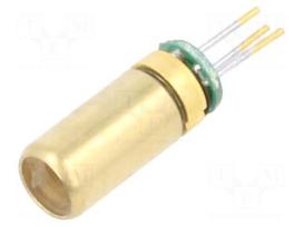 Module: laser | 1mW | red | dot | 645÷660nm | 2.5÷3.3VDC | 15÷30mA