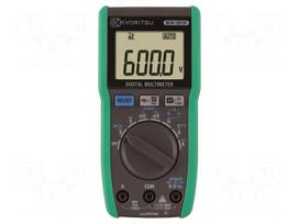 Digital multimeter | LCD | (6000) | VDC: 600mV,6V,60V,600V | True RMS