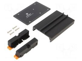 Enclosure: DIN rail mount bracket | Arduino Mega | PVC