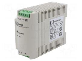 Power supply: switching | for DIN rail | 30W | 24VDC | 1.25A | -20÷70°C