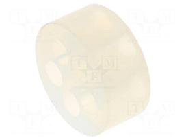 Insert for gland | 7mm | PG29 | IP54 | silicone | Holes no: 5 | -40÷100°C