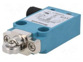 Limit switch | oblong plastic roller Ø12,7mm | NO + NC | 10A | M12