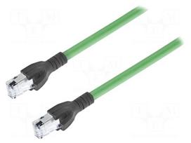 Patch cord | SF/UTP | Cat 5e | RJ45 plug,both sides | stranded | Cu | 5m
