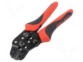 Tool: for crimping | insulated solder sleeves | 0.14÷2.5mm2 | 210mm