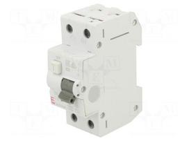 RCBO breaker | Inom: 20A | Ires: 300mA | Poles: 2 | 230/400VAC | IP20