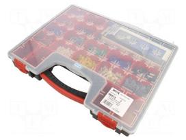Tools set: designed for terminal crimping | box | 0.75÷16mm2