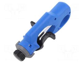 Stripping tool | Øcable: 4.5÷29mm | Wire: round | Tool length: 140mm