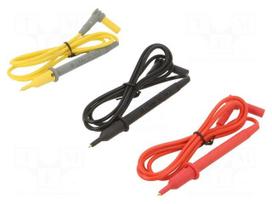 Test lead: kit | Inom: 10A | Len: 1m | banana 4mm plug,test probe