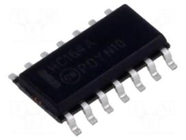 IC: digital | 8bit,shift register,serial input,parallel out