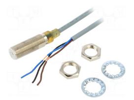 Sensor: inductive | OUT: PNP / NO | 0÷6mm | 10÷36VDC | M12 | 2m | IP67