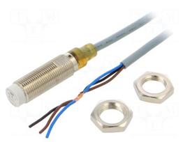 Sensor: inductive | OUT: NPN / NO | 0÷4mm | 10÷36VDC | M12 | 2m | IP67