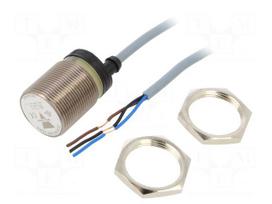 Sensor: inductive | OUT: PNP / NO | 0÷15mm | 10÷36VDC | M30 | 2m | IP67