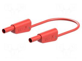 Test lead | 32A | banana plug 4mm,both sides | Urated: 1kV | Len: 2m