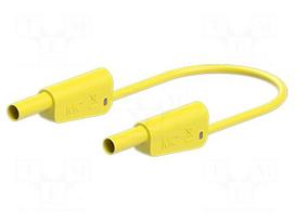 Test lead | 32A | banana plug 4mm,both sides | Urated: 1kV | Len: 2m