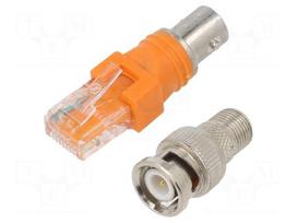 Adapter | BNC-F,RJ45- BNC