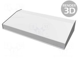 Enclosure: desktop | 1456 | X: 432mm | Y: 211mm | Z: 76mm | aluminium | blue