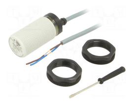 Sensor: capacitive | Range: 2÷16mm | 20÷250VAC | OUT: NC + NO | 2m