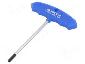 Wrench: hex key | inch | HEX 5/32" | Overall len: 188mm | alloy steel
