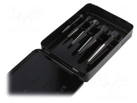 Tools set: screw extractor | 5pcs.