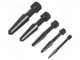 Tools set: screw extractor | 5pcs.