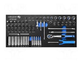 Wrench-set | socket spanner | 1/4" | 63pcs.