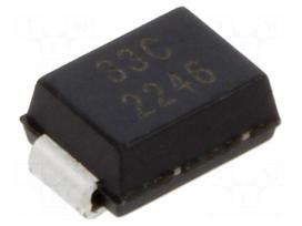 Diode: TVS | 0.6kW | 31.4÷34.7V | 13.3A | bidirectional | SMB | reel,tape