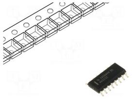 IC: interface | transceiver | full duplex,RS232 | 120kbps | SO16
