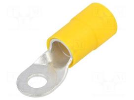 Tip: ring | M10 | Ø: 11mm | 70mm2 | crimped | for cable | insulated | tinned