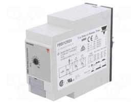 Automation module: timer | 0,1÷600s | DPDT | 250VAC/8A,24VDC/5A