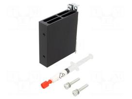 Heatsink: extruded | L: 110mm | W: 22.5mm | H: 90mm | 2K/W | aluminium